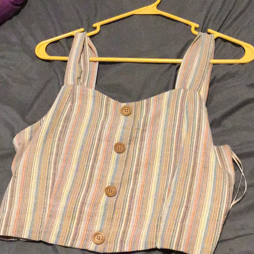 Colorful crop top